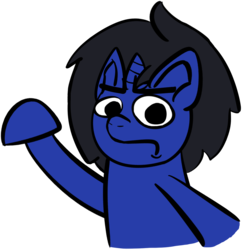 Size: 1053x1078 | Tagged: safe, artist:faintshadow, oc, oc only, oc:faintshadow, angry, dunk city, emote, lynxarmy, pose, simple background, solo, transparent background