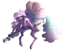 Size: 4721x3833 | Tagged: safe, artist:crazllana, oc, oc only, oc:crystal cloud, original species, pony, scented pony, female, mare, simple background, solo, transparent background