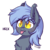 Size: 1024x1024 | Tagged: safe, artist:dsp2003, oc, oc only, oc:panne, bat pony, pony, :p, bat pony oc, bust, chest fluff, cute, cute little fangs, ear fluff, fangs, female, heck, mare, mlem, silly, simple background, solo, tongue out, transparent background