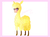 Size: 2600x1900 | Tagged: safe, artist:sweethearts11, paprika (tfh), alpaca, them's fightin' herds, community related, female, heart eyes, smiling, solo, tongue out, wingding eyes