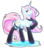 Size: 1980x2240 | Tagged: safe, artist:koveliana, fleur-de-lis, pony, unicorn, g4, chest fluff, clothes, collar, female, garter belt, latex, latex socks, looking back, mare, simple background, socks, solo, transparent background