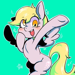 Size: 1000x1000 | Tagged: safe, artist:koto, derpy hooves, g4, cute, female, solo