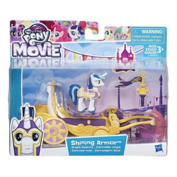 Size: 1000x1000 | Tagged: safe, shining armor, g4, blind bag, chariot, friendship is magic collection, royal guard armor, toy