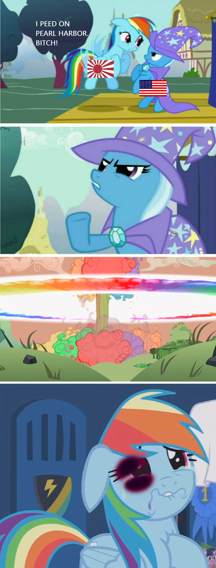 1688611 Abuse Abuse Edit Comic Dashabuse Edit Eqg Flag Tag