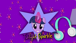 Size: 1920x1080 | Tagged: safe, screencap, twilight sparkle, g4, season 8, cute, cutie mark, glowing horn, headphones, horn, looking at you, saved by my friends, text, twiabetes
