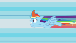 Size: 1920x1080 | Tagged: safe, screencap, rainbow dash, g4, season 8, gotta go fast, male, saved by my friends, sonic the hedgehog, sonic the hedgehog (series)