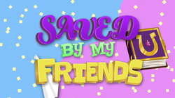 Size: 1920x1080 | Tagged: safe, g4, season 8, ign, parody, saved by my friends, saved by the bell, title card