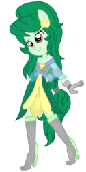 Size: 1594x3175 | Tagged: safe, artist:rodan00, wallflower blush, equestria girls, equestria girls specials, g4, my little pony equestria girls: better together, my little pony equestria girls: forgotten friendship, boots, clothes, dress, female, freckles, high heel boots, ponied up, shoes, show accurate, simple background, skirt, solo, transparent background, vector