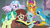 Size: 1920x1080 | Tagged: safe, screencap, gallus, ocellus, sandbar, silverstream, smolder, yona, changedling, changeling, classical hippogriff, dragon, griffon, hippogriff, yak, g4, my little pony: friendship is magic, school daze, book, butt, cloven hooves, cute, diaocelles, diastreamies, discovery family logo, female, friendship always wins, gallabetes, male, monkey swings, plot, sandabetes, school of friendship, smolderbetes, stallion, student six, sweet dreams fuel, yonadorable