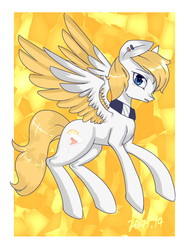 Size: 580x789 | Tagged: safe, artist:ohu1015, oc, oc only, pegasus, pony, solo