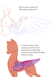 Size: 1800x2500 | Tagged: safe, artist:candasaurus, human, pony, humanized, sketch, tutorial, winged humanization, wings
