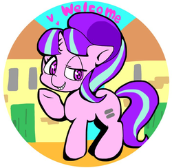 Size: 704x687 | Tagged: safe, artist:asg, starlight glimmer, pony, unicorn, g4, female, looking at you, mare, solo