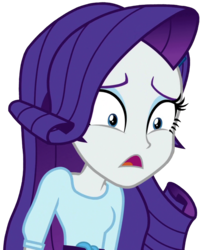 Size: 912x1141 | Tagged: safe, artist:thebarsection, rarity, dance magic, equestria girls, equestria girls specials, g4, female, simple background, solo, transparent background, worried