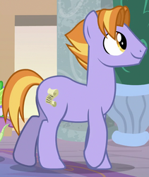 Size: 630x748 | Tagged: safe, screencap, auburn vision, earth pony, pony, g4, school daze, background pony, cropped, friendship student, male, raised hoof, solo, stallion, walking