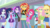 Size: 1920x1080 | Tagged: safe, screencap, applejack, fluttershy, pinkie pie, rainbow dash, rarity, sci-twi, starlight glimmer, sunset shimmer, twilight sparkle, equestria girls, equestria girls specials, g4, my little pony equestria girls: mirror magic, bag, clothes, discovery family logo, female, geode of empathy, geode of fauna, geode of shielding, geode of sugar bombs, geode of super speed, geode of super strength, geode of telekinesis, glasses, humane five, humane seven, humane six, looking at you, magical geodes, pantyhose, sci-twi outfits, unamused