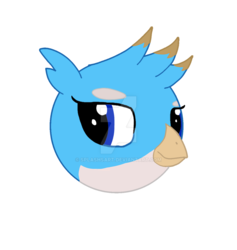 Size: 1024x1080 | Tagged: safe, artist:splashsart, gallus, griffon, g4, school daze, male, solo, watermark