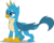 Size: 5000x3977 | Tagged: safe, artist:dashiesparkle, gallus, griffon, g4, school daze, .svg available, absurd resolution, male, raised eyebrow, simple background, solo, transparent background, vector