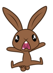 Size: 3000x4093 | Tagged: safe, artist:estories, rabbit, g4, animal, high res, simple background, solo, transparent background, vector