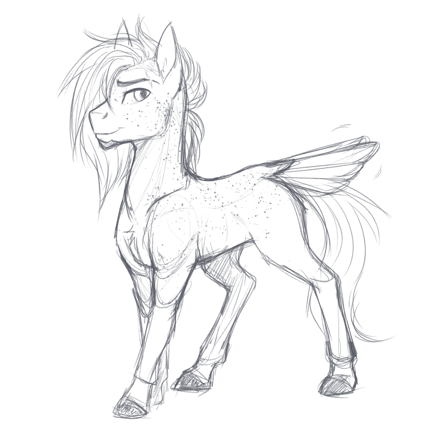 1691370 Safe Artist Askbubblelee Oc Oc Only Oc Singe Pony Body