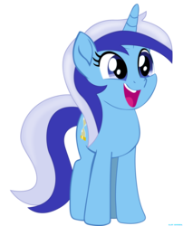Size: 2353x2914 | Tagged: safe, artist:bastbrushie, minuette, pony, unicorn, g4, cute, female, high res, minubetes, movie accurate, simple background, solo, transparent background