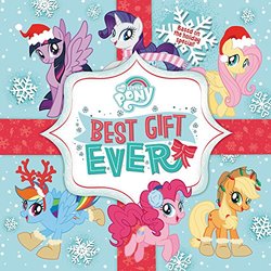 Size: 499x500 | Tagged: safe, applejack, fluttershy, pinkie pie, rainbow dash, rarity, twilight sparkle, alicorn, pony, g4, my little pony best gift ever, clothes, hat, mane six, scarf, striped scarf, twilight sparkle (alicorn), winter outfit