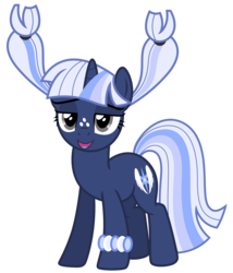 Size: 6891x8068 | Tagged: safe, artist:estories, oc, oc only, oc:silverlay, original species, pony, umbra pony, unicorn, g4, absurd resolution, female, mare, simple background, solo, transparent background, vector