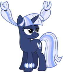 Size: 6615x7725 | Tagged: safe, artist:estories, oc, oc only, oc:silverlay, original species, pony, umbra pony, unicorn, g4, absurd resolution, female, mare, simple background, solo, transparent background, vector