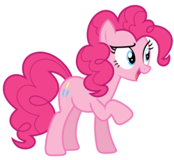Size: 6573x6029 | Tagged: safe, artist:estories, pinkie pie, earth pony, pony, g4, absurd resolution, female, simple background, solo, transparent background, vector