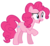 Size: 6573x6029 | Tagged: safe, artist:estories, pinkie pie, earth pony, pony, g4, absurd resolution, female, simple background, solo, transparent background, vector