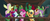 Size: 1920x804 | Tagged: safe, screencap, applejack, boyle, fluttershy, lix spittle, mullet (g4), pinkie pie, rarity, spike, squabble, bird, dragon, earth pony, ornithian, parrot, pegasus, pony, unicorn, anthro, g4, my little pony: the movie, anthro with ponies, bandana, cute, derp, eyepatch, eyes closed, hat, parrot pirates, pirate, pirate hat, prosthetic beak, sword, time to be awesome, weapon