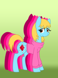 Size: 3000x4000 | Tagged: safe, artist:chelseawest, oc, oc only, oc:megan, earth pony, pony, clothes, female, mare, solo, sweater