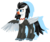 Size: 2265x1910 | Tagged: safe, artist:spokenmind93, oc, oc only, classical hippogriff, hippogriff, classical hippogriffied, female, hippogriffied, pokémon, ponymon, shadow, signature, simple background, solo, species swap, spread wings, transparent background, trumbeak, wings