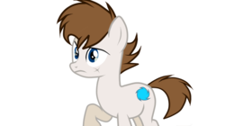 Size: 2200x1236 | Tagged: safe, alternate version, artist:rsa.fim, edit, edited screencap, part of a set, screencap, oc, oc only, oc:crash bash, earth pony, pony, male, ponyville, raised hoof, scar, simple background, solo, transparent background, vector