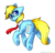 Size: 1024x989 | Tagged: safe, artist:chloeprice228, oc, oc only, oc:solareyn elinor, earth pony, pony, floppy ears, glasses, looking back, necktie, simple background, solo, transparent background