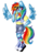 Size: 172x235 | Tagged: safe, artist:chloeprice228, rainbow dash, anthro, g4, clothes, converse, female, floating wings, goggles, looking at you, shoes, simple background, solo, transparent background, wings