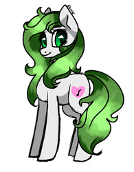 Size: 2049x2633 | Tagged: safe, artist:chloeprice228, oc, oc only, oc:green day, earth pony, pony, cute, female, high res, looking at you, mare, simple background, solo, standing