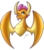 Size: 1528x1747 | Tagged: safe, artist:nexcoyotlgt, smolder, dragon, g4, school daze, blushing, dragon wings, dragoness, fangs, female, looking at you, signature, simple background, solo, tongue out, transparent background, wings