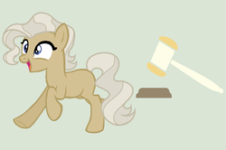Size: 826x548 | Tagged: safe, artist:cakewits, oc, oc only, oc:silk, earth pony, pony, female, mare, offspring, parent:golden gavel, parent:mayor mare, parents:mayorgavel, solo