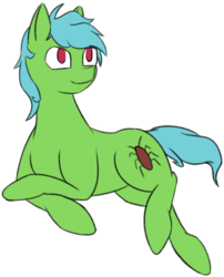 Size: 409x507 | Tagged: safe, artist:krynnymuffin, oc, oc only, pony, simple background, solo, transparent background