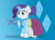 Size: 1920x1420 | Tagged: safe, artist:ljdamz1119, rarity, pony, g4, my little pony: friendship is magic, school daze, clothes, costume, cutie mark background, dress, female, glasses, hair bun, outfit, schoolmarm rarity, solo