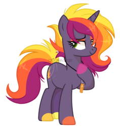 Size: 1024x1081 | Tagged: safe, artist:sapiira, oc, oc only, oc:electric rave, pony, unicorn, female, mare, simple background, solo, transparent background