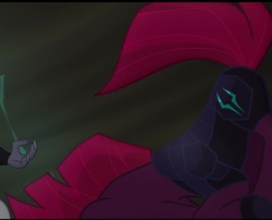 Size: 1012x819 | Tagged: safe, screencap, tempest shadow, g4, my little pony: the movie, cropped, face down ass up