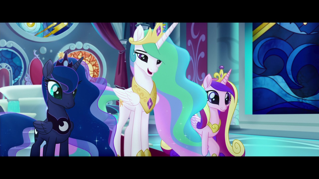 #1693735 - safe, screencap, princess cadance, princess celestia ...