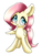 Size: 550x730 | Tagged: safe, artist:shusu, fluttershy, pegasus, pony, g4, female, solo