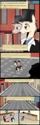 Size: 2076x6524 | Tagged: safe, artist:mr100dragon100, pony, comic:the strange case of dr jekyll and mr hyde, building, bust, clothes, comic, dr jekyll and mr hyde, high res, jonn utterson, london, ponified, street