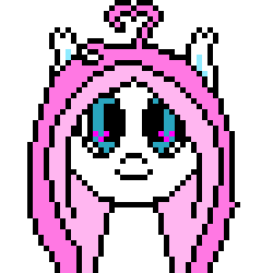 Size: 300x300 | Tagged: safe, artist:nukepony360, oc, oc only, oc:sylphie, pony, animated, blowing a kiss, female, flirting, heart, heart eyes, one eye closed, pixel art, simple background, solo, transparent background, wingding eyes, wink
