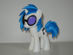 Size: 4000x3000 | Tagged: safe, artist:silverband7, dj pon-3, vinyl scratch, pony, g4, irl, photo, sculpture, solo, toy, traditional art