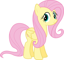 Size: 2610x2445 | Tagged: safe, artist:silentmatten, fluttershy, pegasus, pony, g4, .ai available, .zip file at source, female, high res, mare, simple background, solo, transparent background, vector