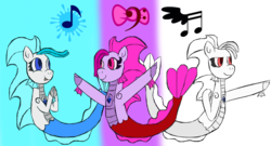 Size: 1469x791 | Tagged: safe, artist:kittylaughs, oc, siren, female, filly