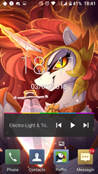 Size: 720x1280 | Tagged: safe, daybreaker, pony, g4, female, phone wallpaper, screenshots, solo